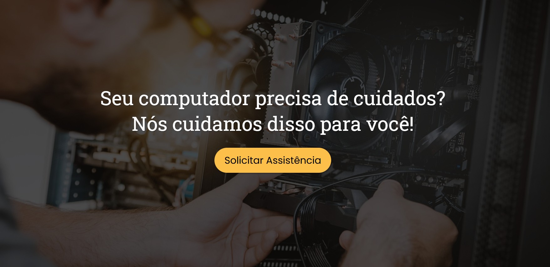 Site institucional para uma loja de informática